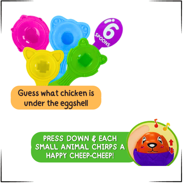 CUTE ANIMAL EGG 6 in 1 - Image 3