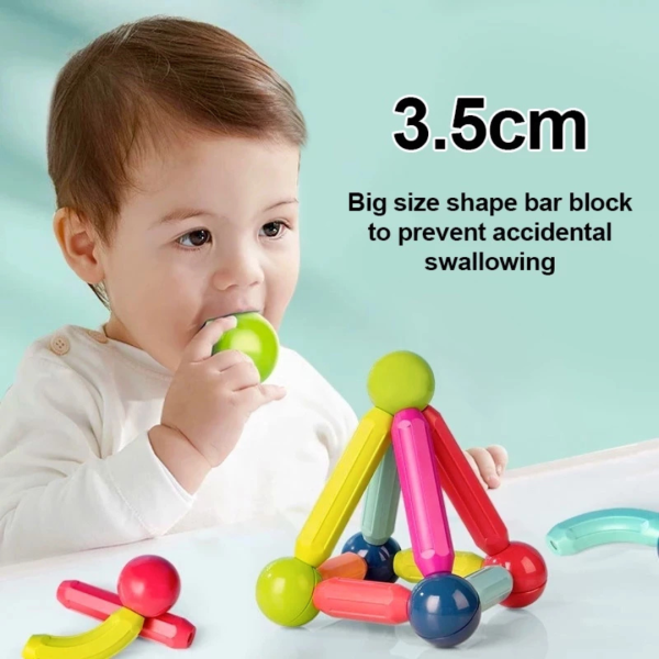 MAGNETIC BAR BLOCKS 25PCS - Image 2