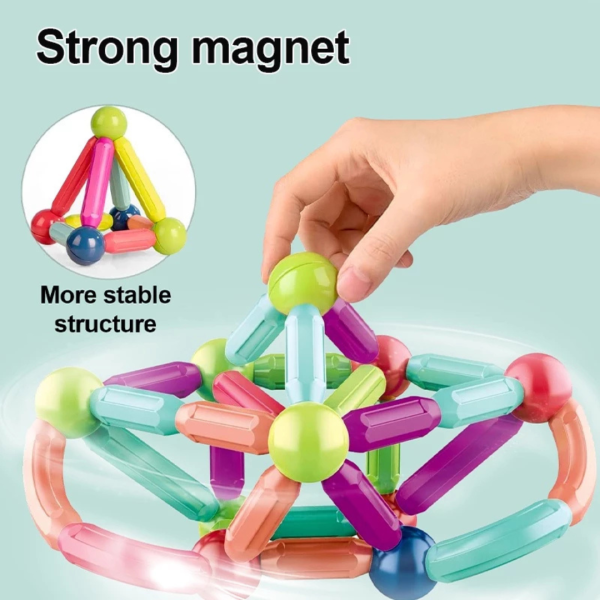 MAGNETIC BAR BLOCKS 25PCS - Image 3
