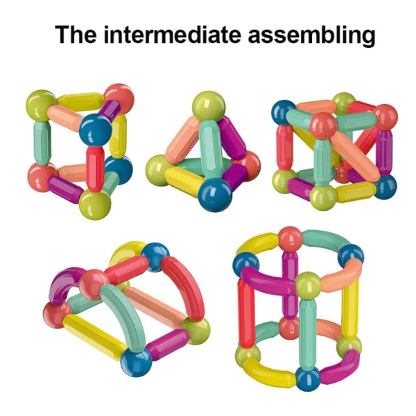 MAGNETIC BAR BLOCKS 25PCS - Image 5