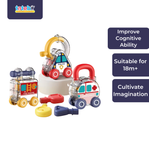 Done (73) BABY LEARNING LOCK with KEY CAR TOYS (18M+)