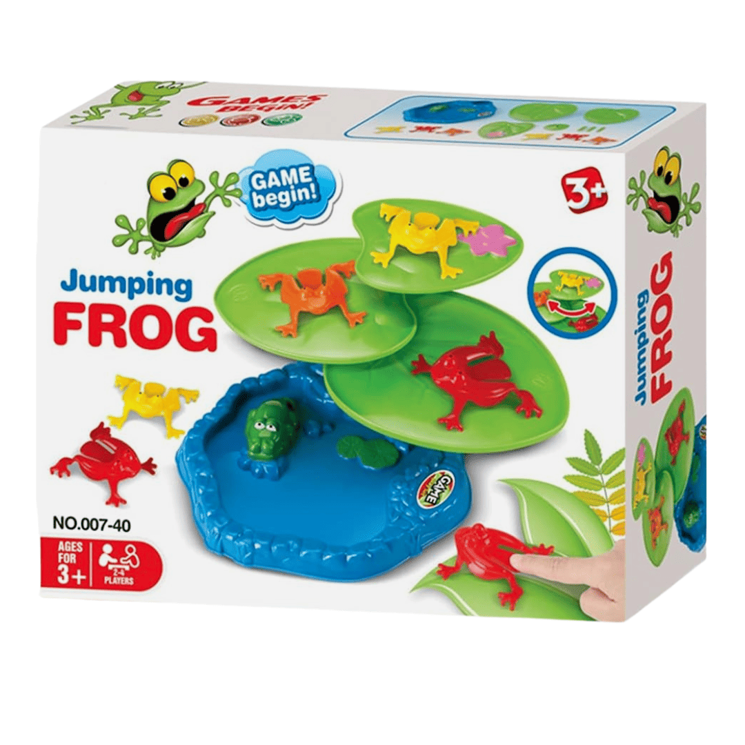 JUMPING LEAPING FROG with LILY PAD FAMILY FUN GAME - 3Y+ - Image 2