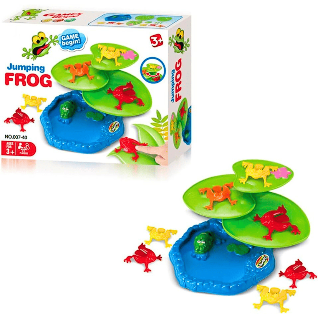 JUMPING LEAPING FROG with LILY PAD FAMILY FUN GAME - 3Y+ - Image 8