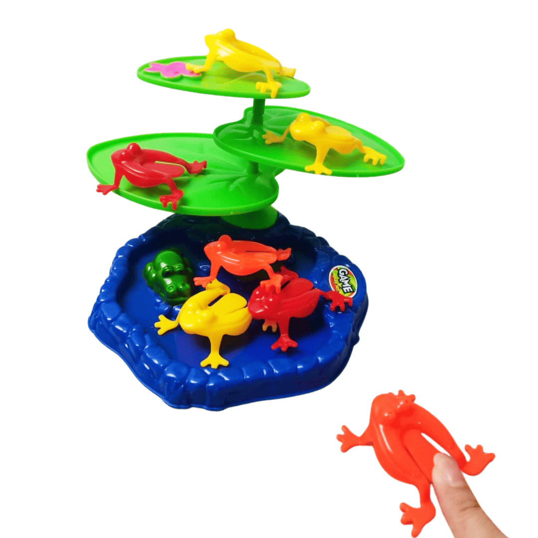 JUMPING LEAPING FROG with LILY PAD FAMILY FUN GAME - 3Y+ - Image 5
