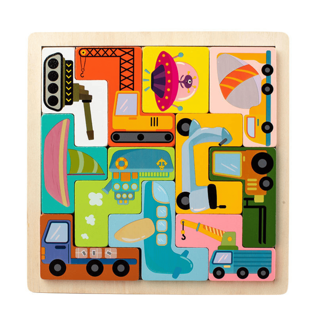 Brain-Boosting 3D Montessori Puzzle – Fun Learning Toy for Kids - Image 5